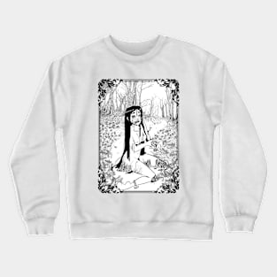 Tree Girl Crewneck Sweatshirt